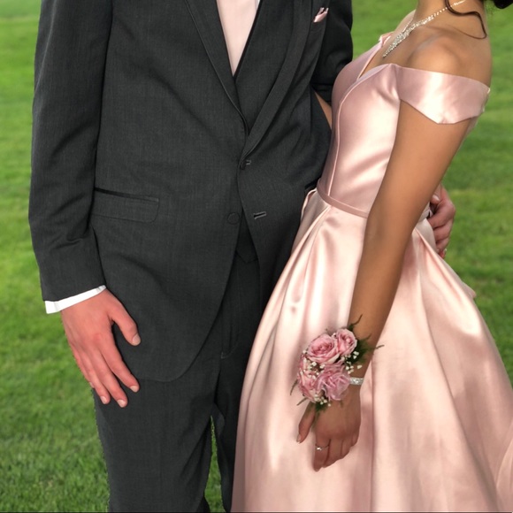 Clarisse Off Shoulder Corset Mikado Ballgown - Picture 2 of 3